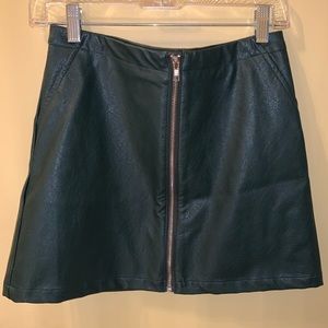 Akira Dark Green Skirt